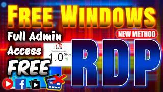 Get Windows RDP For Free | Free Admin Rdp | How to Create RDP | rdp cal | cloud rdp