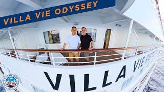 Tour Our New BALCONY SUITE Cabin on the Villa Vie Odyssey