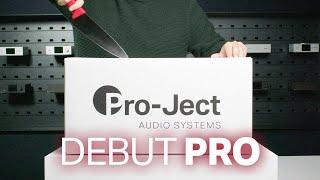 UNBOXING & SET UP Debut PRO Turntable | Pro-Ject Audio Systems