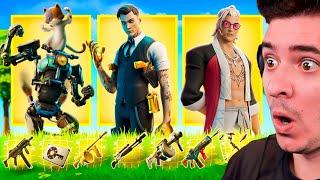 DESAFIO SÓ VALE ARMAS DOS CHEFÕES DO FORTNITE!