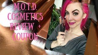 m.o.t.d.'s Lux Vegan Eye Makeup Brush Set Review + Coupon {cruelty-free}