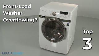 Front-Load Washer Overflowing— Front-Load Washing Machine Troubleshooting