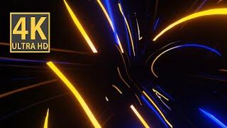 VJ LOOP NEON Yellow Blue Party Abstract Background Video 4k Visual SCI-FI Screensaver Motion Graphic