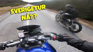 KJØRER TIL SVERIGE!? - Yamaha MT-09 2019 Motovlog