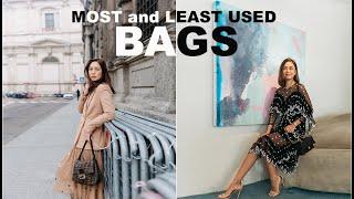 My MOST and LEAST USED Designer Handbags in 2020-2021 || Kelly Misa-Fernandez