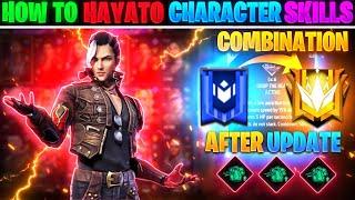 HAYATO CHARACTER SKILL COMBINATION 2023 | BR RANK BEST CHARACTER COMBINATION IN FREE FIRE ‎@Rakus