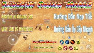Hướng Dẫn ÚP Cấp Nhanh & Hướng Dẫn Nạp Thẻ / Instructions for Quick Level Up & Card Recharge