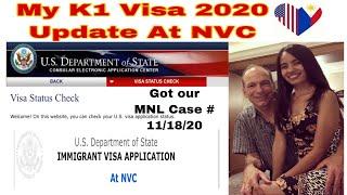 K1 Visa 2020: My Case  At NVC / How to track my case from NVC to  U.S Embassy