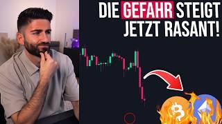 Achtung Bitcoin: Die Crash-Gefahr steigt jetzt!