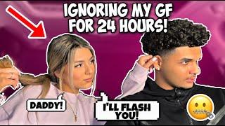 IGNORING MY GIRLFRIEND FOR 24 HOURS PRANK!  *She Tried To..*