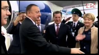 President Ilham Aliyev arrived in Astrakhan on a working visit