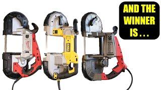 Portable Bandsaw Comparison: Bauer vs Milwaukee vs DeWalt