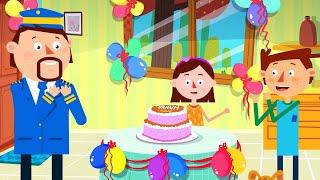 Hannah's Birthday Outfit | Learning Videos for Children | Captain Discovery