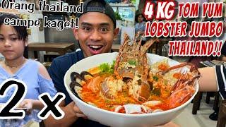 MUKBANG 4 KG TOMYUM LOBSTER 1,6 JUTA DI THAILAND !!