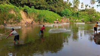 JALA IKAN TERBARU DI SUNGAI LUBUK LARANGAN PARGUMBANGAN,,!