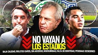 BOICOT de la AFICIÓN vs la SELECCIÓN MEXICANA. ¡Tienes que VERLO COMPLETO!