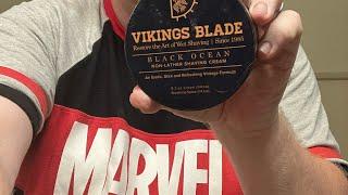 Viking Blade Black Ocean shave.