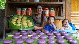 30 days and nights of luck in fishing - trapping fish, making giant cakes to sell at the market