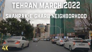 IRAN TEHRAN 2022 [4K] - Shahrake Gharb Neighborhood - شهرک غرب