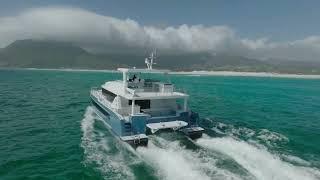 The 3rd Two Oceans 555 Power Catamaran in action