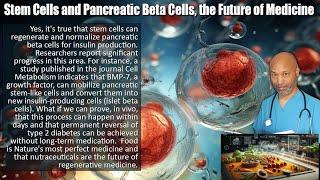 Stem Cells and Pancreas Beta Cells, the Future of Medicine