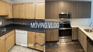 MOVING VLOG #1 | UPGRADING MY APARTMENT + EMPTY APARTMENT TOUR