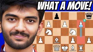 Gukesh SHOCKS Praggnanandhaa w/ SAVAGE Attacking Chess! || Gukesh Vs Pragg - Wijk Aan Zee 2023!