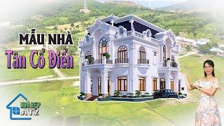 Mẫu nhà mái Mansard Tân Cổ Điển