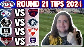 AFL- Round 21 Tips 2024