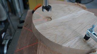 스툴만들기 / making a round stool