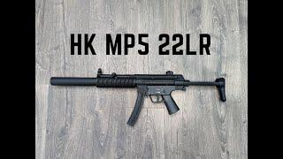 HK MP5 22 LONG RIFLE- 1ST DAY RANGE TIME