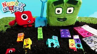 Numberblocks are Under the Dirt! Learn Odd & Even Numbers | Playtime Learning