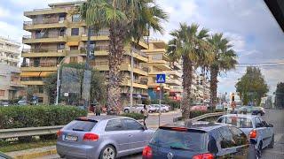 ATHENS GREECE 2022, ATHENS BUS RIDE, 4k - THIS CITY LOOKS VERY MODERN AND CLEAN