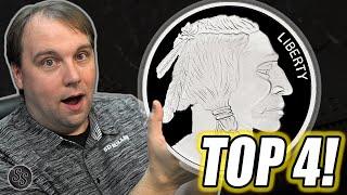 Top 4 SILVER BULLION Buys for 2023! Stack These!