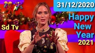 Graham Norton Show 31/12/2020 Tom Hanks, Emily Blunt, Jamie Dornan, Jessica Chastain, Nish Kumar