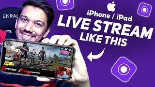 How to Live Stream From iPhone / iPad : StreamChamp Full Tutorial