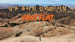 공룡의 피부와같은 신기한 사암계곡 얀트 플랫 Yant Flat Utah