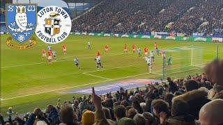 DID HALF TIME BOOS INSPIRE BETTER 2ND HALF FROM OWLS? - Sheffield Wednesday 1-1 Luton Town