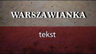 Warszawianka - tekst