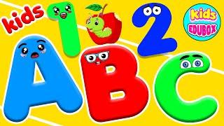 ABC & 123  Learning Videos For Preschool | ABC And One Two Three | ABC Phonics Song