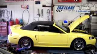 Fastlane Motorsports Twin Turbo 01 Mustang Cobra Drew Owens  Dyno Street Tune 700HP