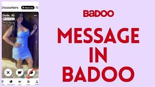 How to Message Someone in Badoo (2024)