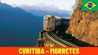 Cab Ride Curitiba - Morretes (Serra Verde Express, Brazil) - train driver's view in 4K