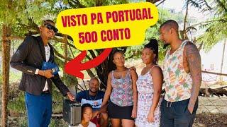 VISTO PA  PORTUGAL 500 CONTO