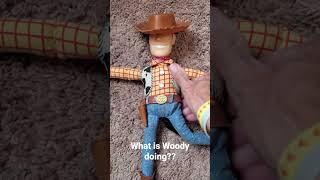 Toy Story: Woody is Caught Moving! #shorts #toystory #pixar #disney