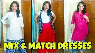 Mix And Match Your Old Dresses || Styling Tips || Aswini Telugu Channel