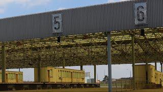 East Germany’s biggest Border crossing Helmstedt-Marienborn