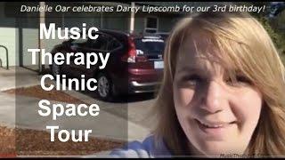 Take this Music Therapy Clinic Space Tour from Danielle Oar: Thank you Darcy Lipscomb