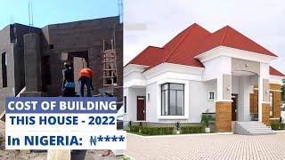 THIS 4 BEDROOM BUNGALOW COST 3.2 MILLION NAIRA FROM FOUNDATION ESTIMATE