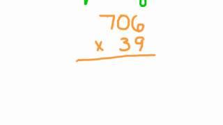 Multiplying with a Zero in the Factor